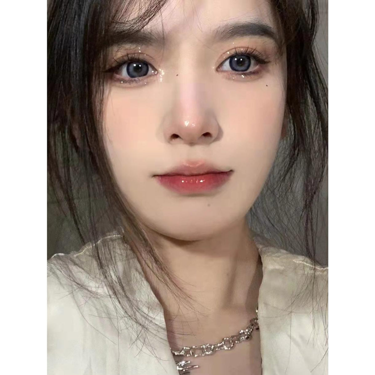 WME MorningCon 14.50mm Blue Colored Contact Lenses (6 Months Wear)