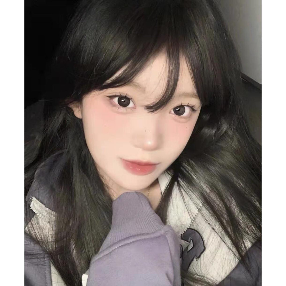 GGHEI Xiyoulens 14.50mm Black Colored Contact Lenses (6 Months Wear)