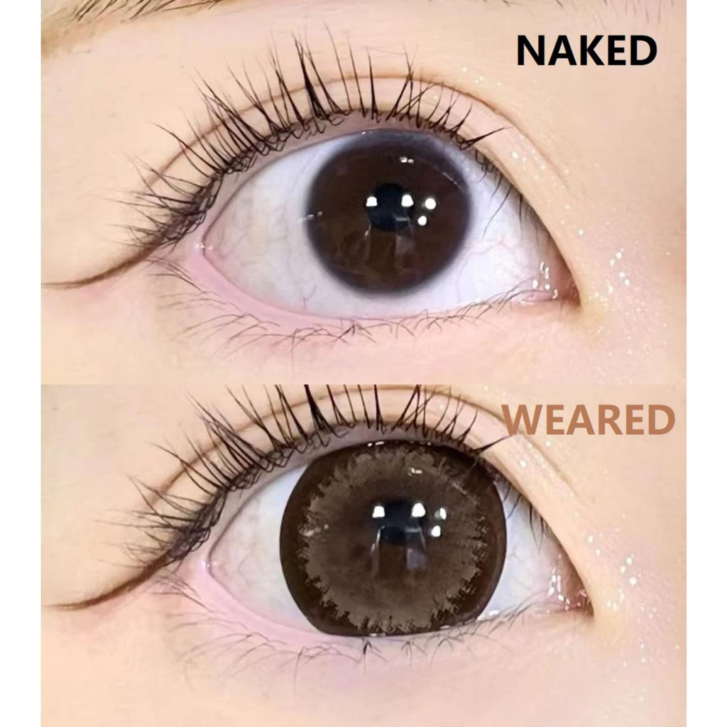 คอนแทคเลนส์สี BSJZONG Xiyoulens ขนาด 14.50 มม. สีน้ำตาล (ชนิดราย 6 เดือน)
