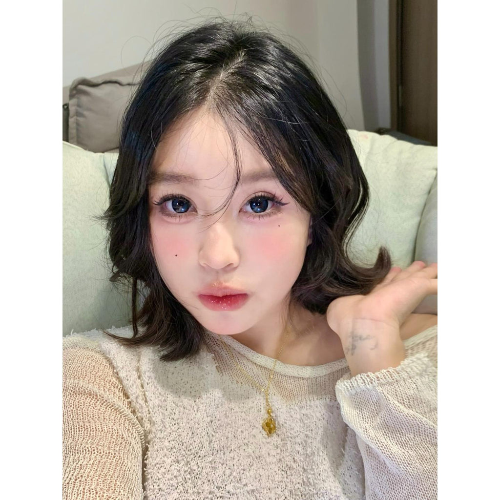 XQJMIN thestarlens 14.50mm Blue Colored Contact Lenses (6 Months Wear)