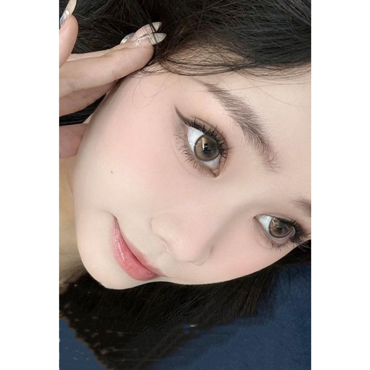 KLXMAO OVOLOOK 14.50mm Brown Colored Contact Lenses (6 Months Wear)
