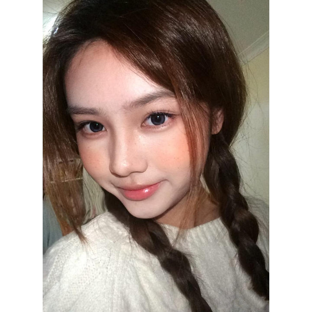 XYLSHAN FLLYCON 14.20mm Blue Colored Contact Lenses (6 Months Wear)