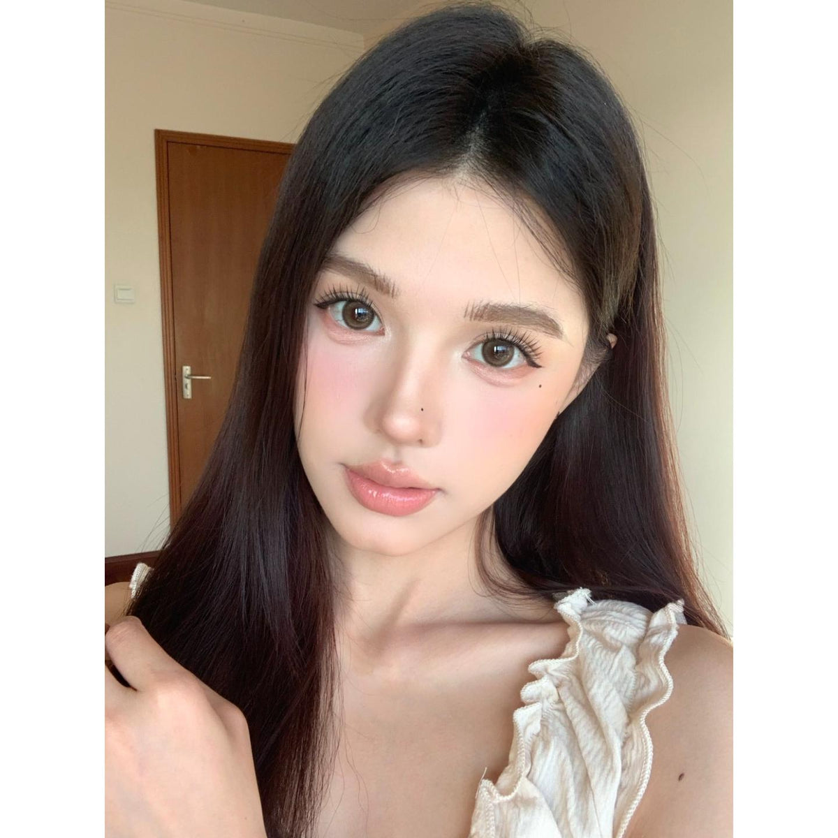 JYNLI thestarlens 14.50mm Brown Colored Contact Lenses (6 Months Wear)