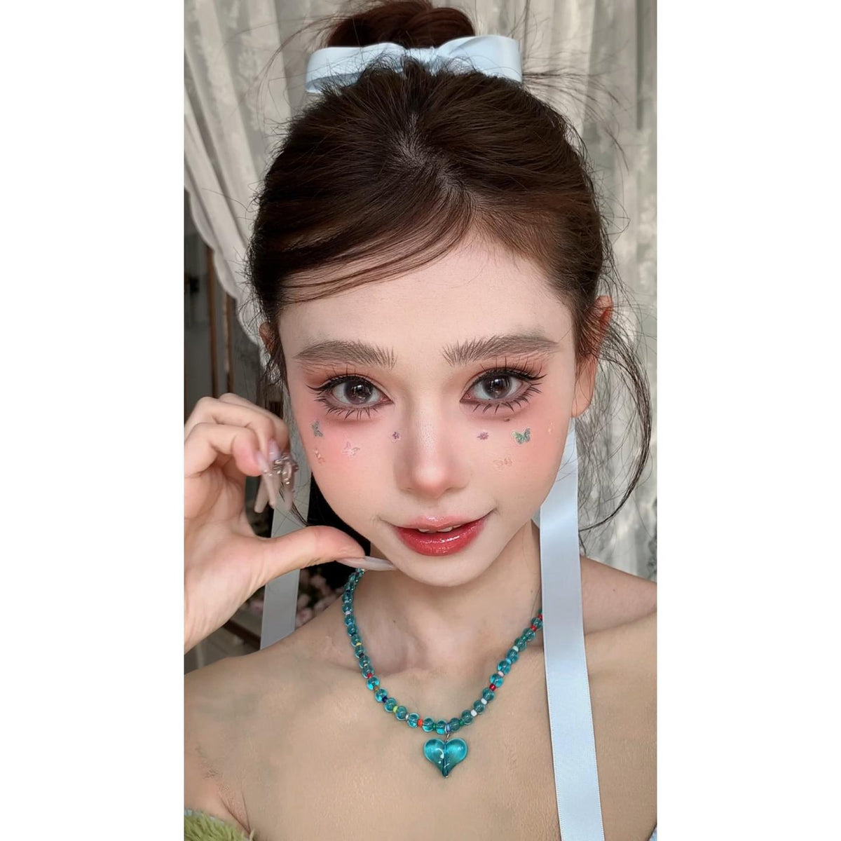 FSCBAO thestarlens 14.20mm Pink Colored Contact Lenses (6 Months Wear)