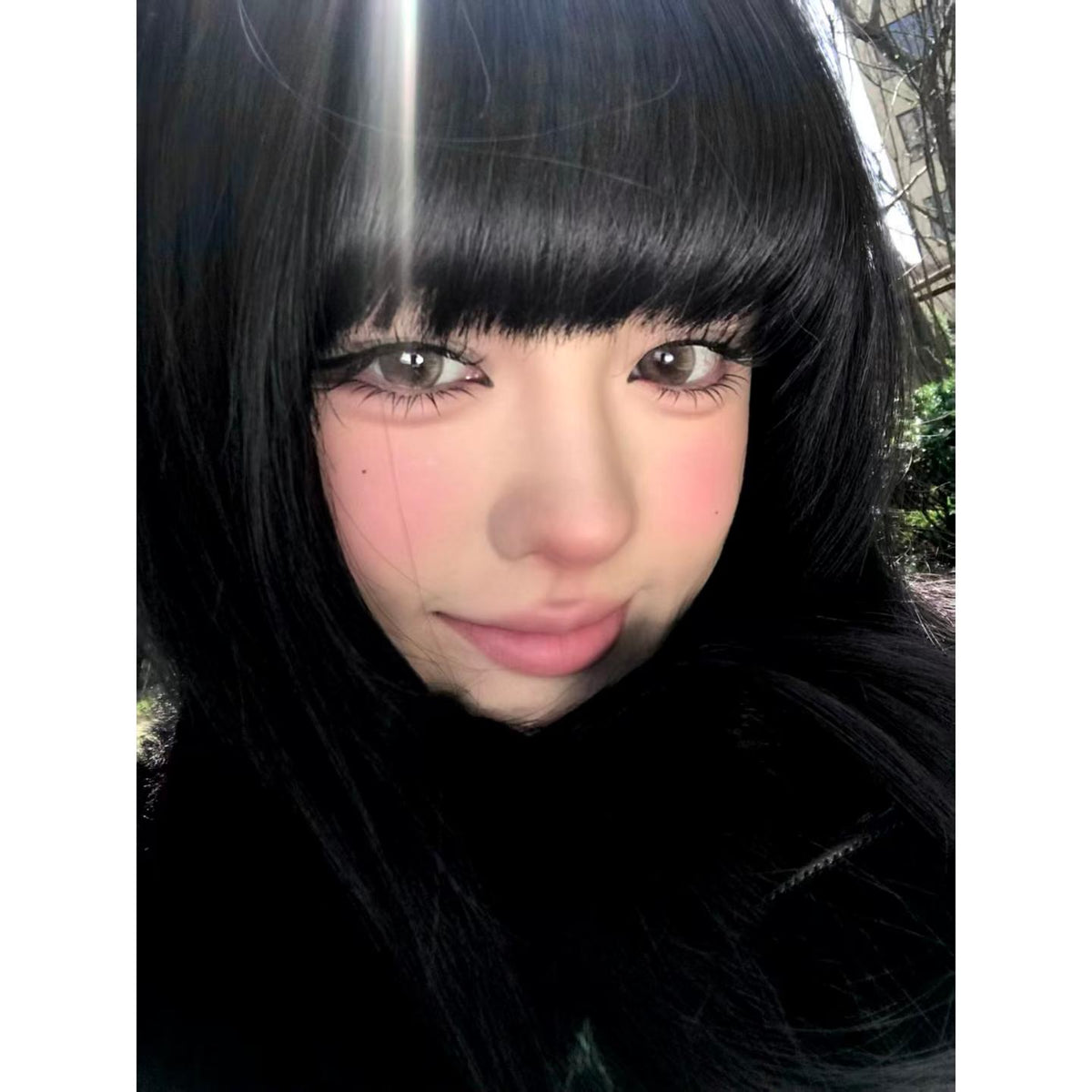 TMWHUA MimiPark 14.50mm Gray Colored Contact Lenses (6 Months Wear)
