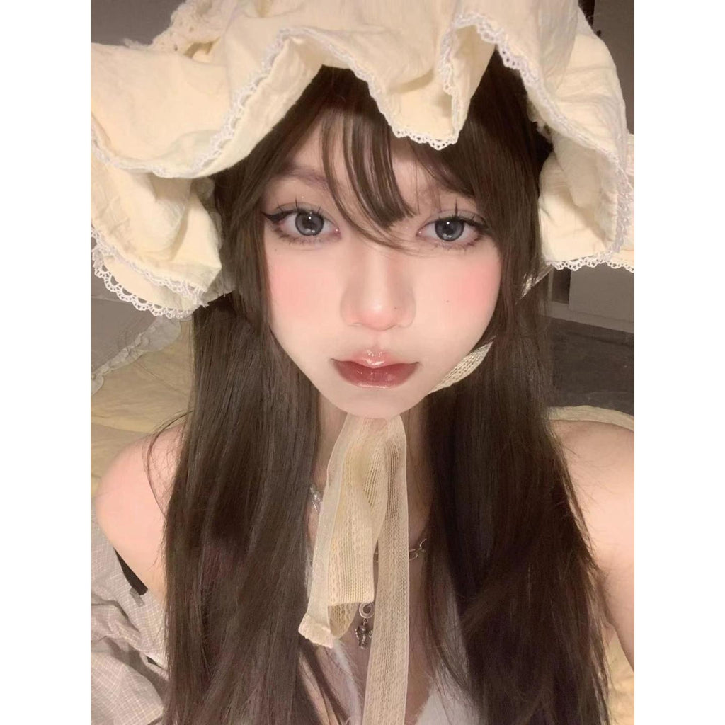 คอนแทคเลนส์สี HLXING Xiyoulens ขนาด 14.00 มม. สีเทา (แบบราย 6 เดือน)