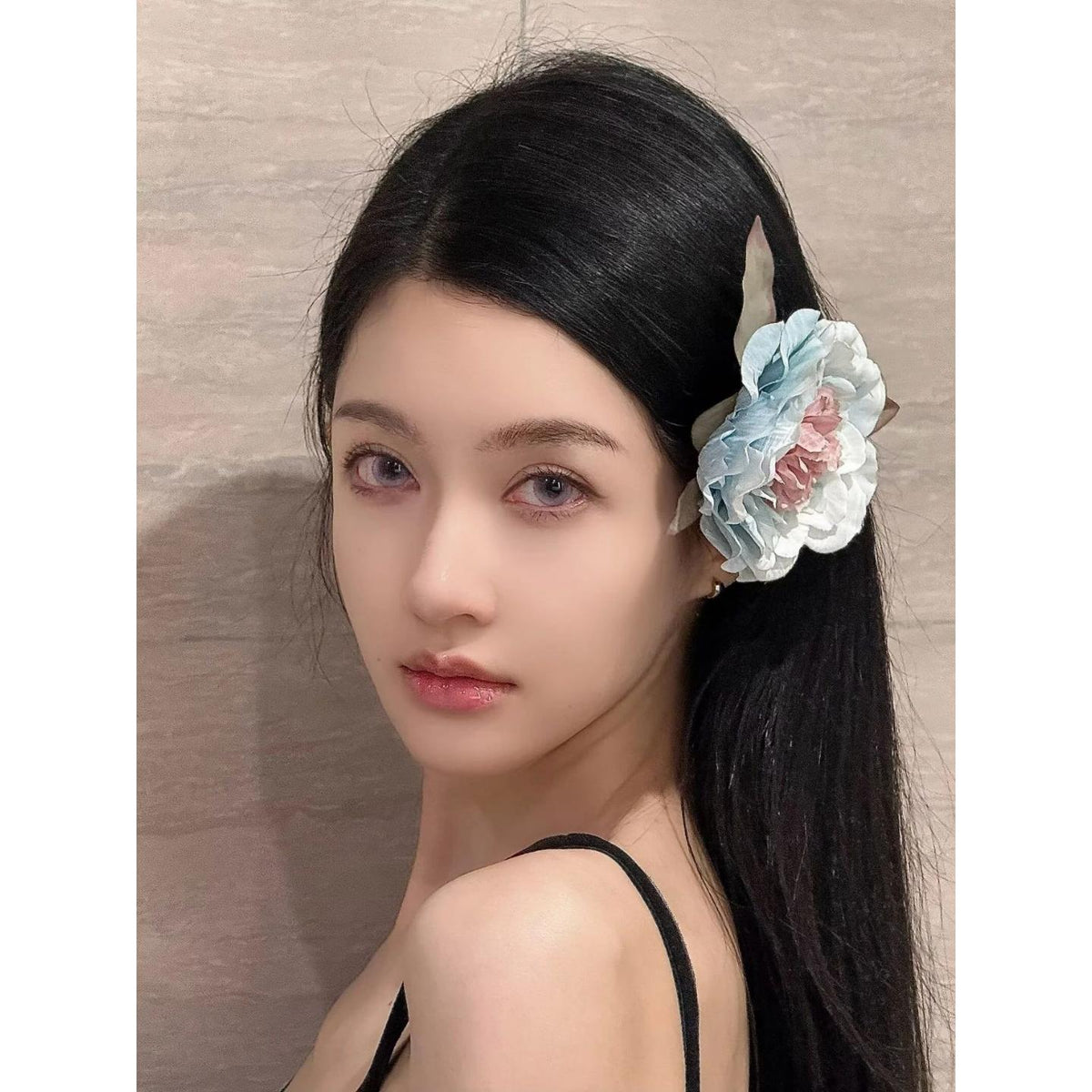 GLHJUAN OVOLOOK 14.50mm Purple Colored Contact Lenses (6 Months Wear)
