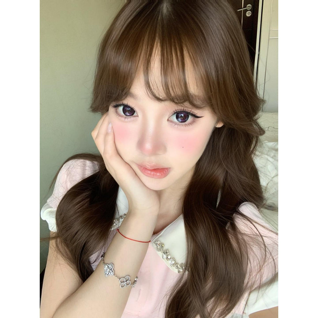 MFYSHUI thestarlens 14.50mm Purple Colored Contact Lenses (6 Months Wear)