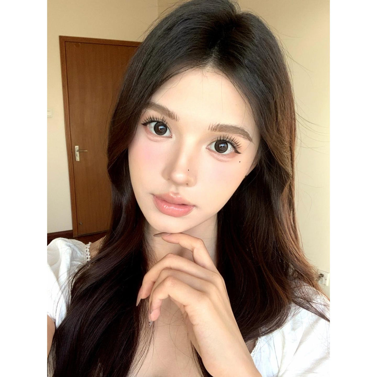 TCXXING thestarlens คอนแทคเลนส์สี ขนาด 14.20 มม. สีดำ (ชนิดราย 6 เดือน)