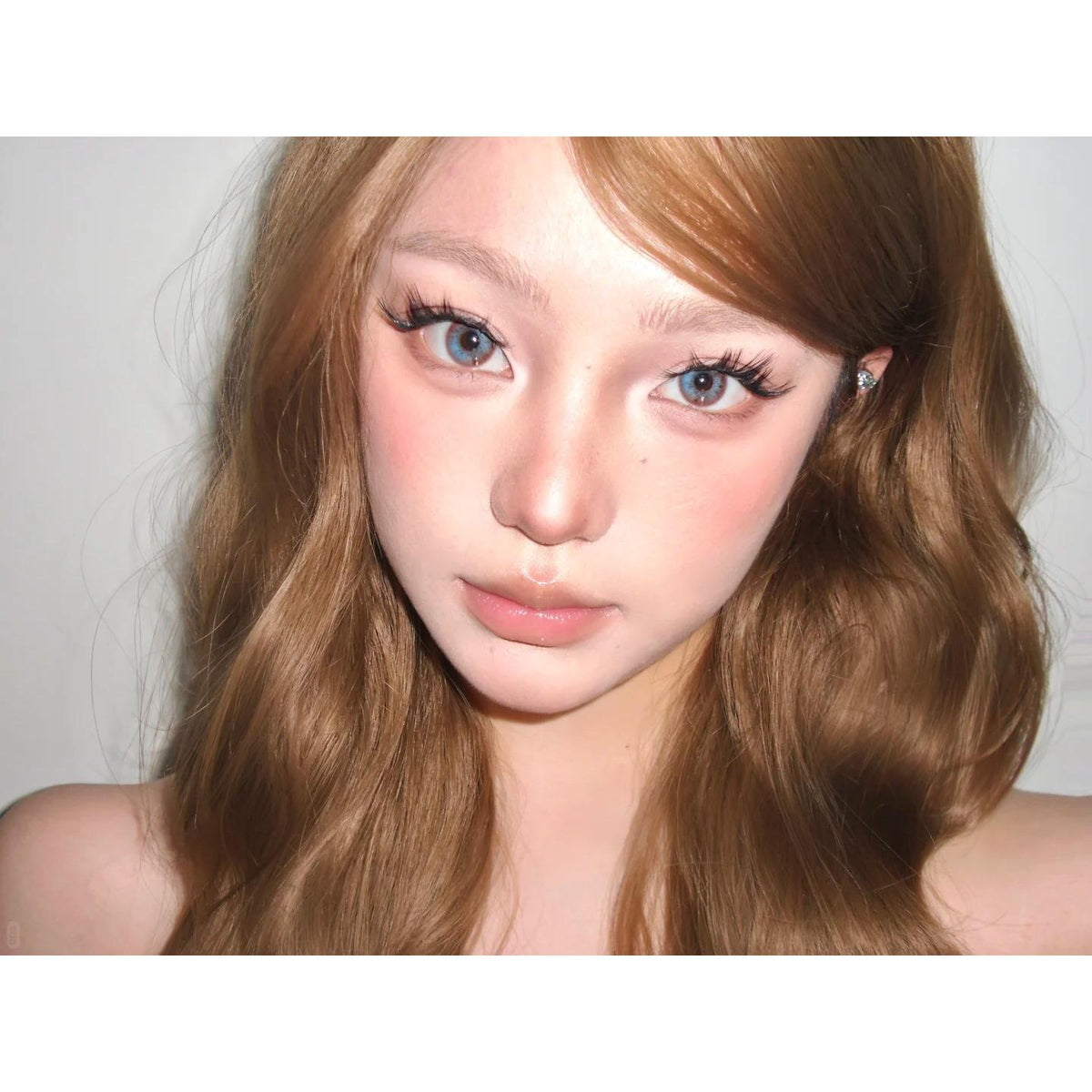YLIN Xiyoulens 14.20mm Grey Colored Contact Lenses (6 Months Wear)