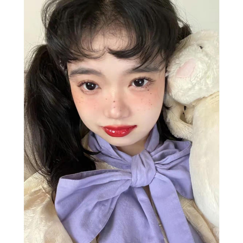 GGHEI Xiyoulens 14.50mm Black Colored Contact Lenses (6 Months Wear)
