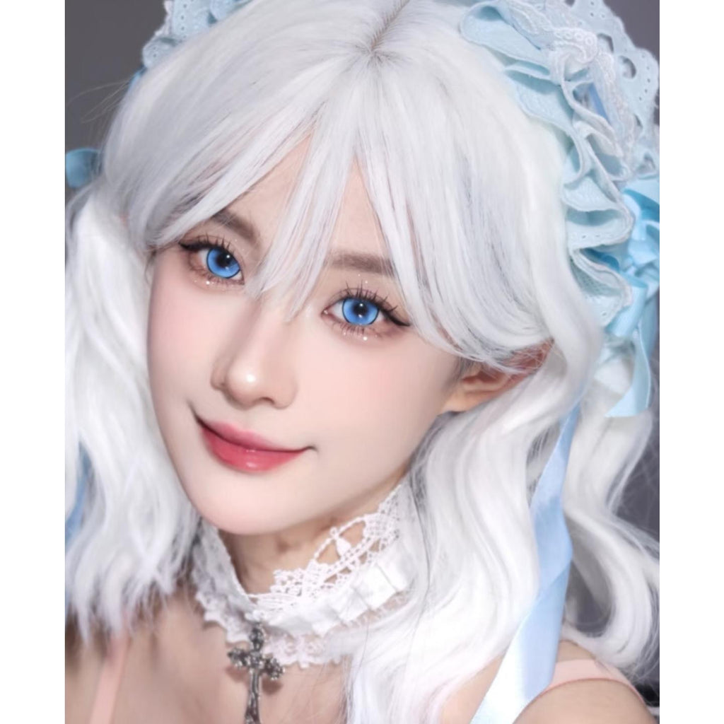 MFPPLAN Xiyoulens คอนแทคเลนส์สีฟ้า ขนาด 14.50 มม. (ชนิดราย 6 เดือน)