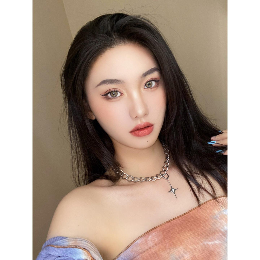 HPMZONG Xiyoulens 14.00mm Brown Colored Contact Lenses (6 Months Wear)