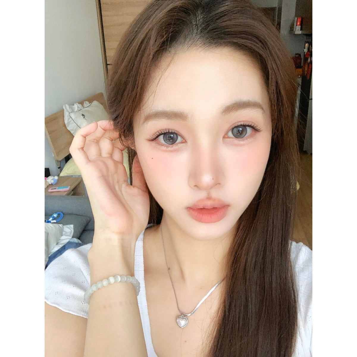 SGJI Xiyoulens 14.20mm Grey Colored Contact Lenses (6 Months Wear)