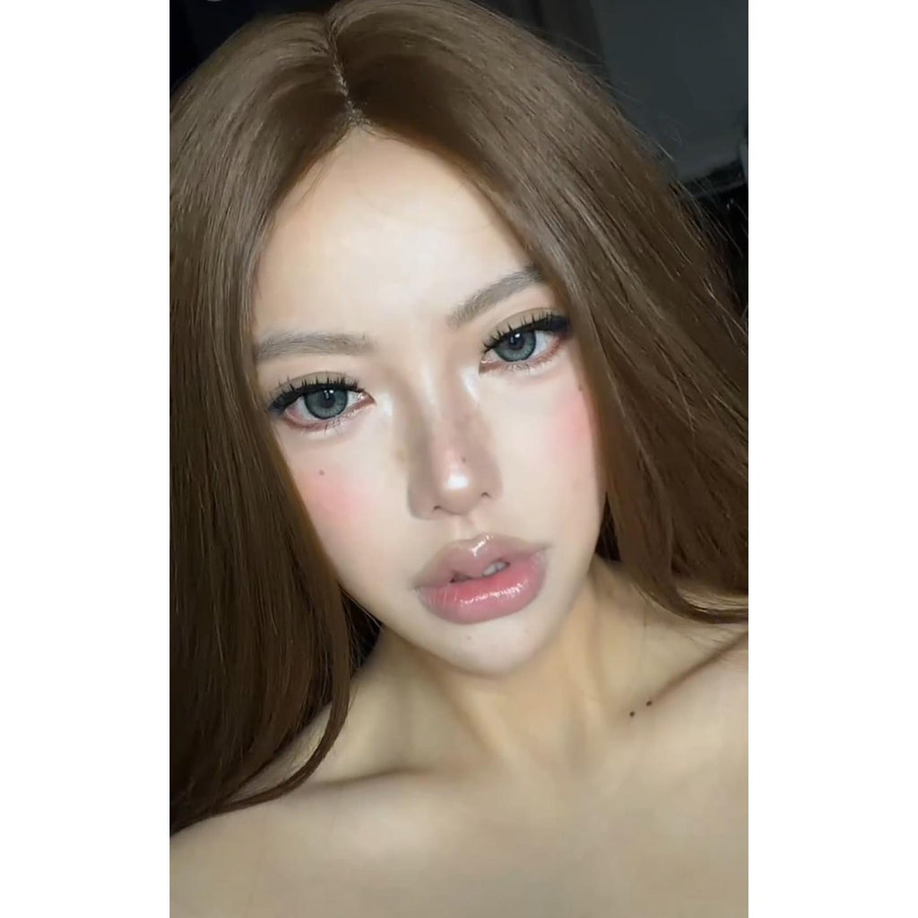 คอนแทคเลนส์สีเขียว LSGUO Serltyca ขนาด 14.50 มม. (ชนิดราย 6 เดือน)