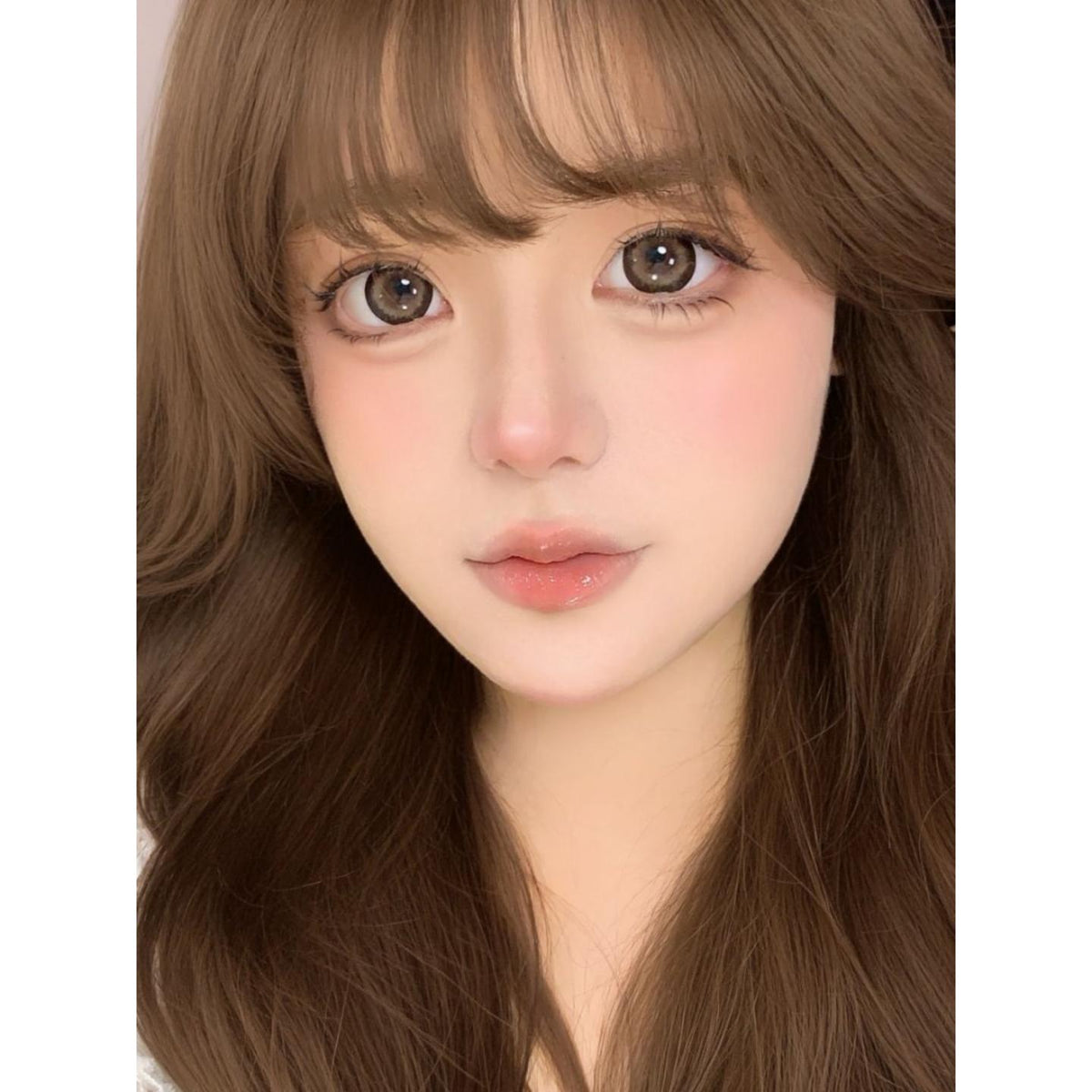 คอนแทคเลนส์สีน้ำตาล HJNLI OBALEN ขนาด 14.50 มม. (ชนิดราย 6 เดือน)
