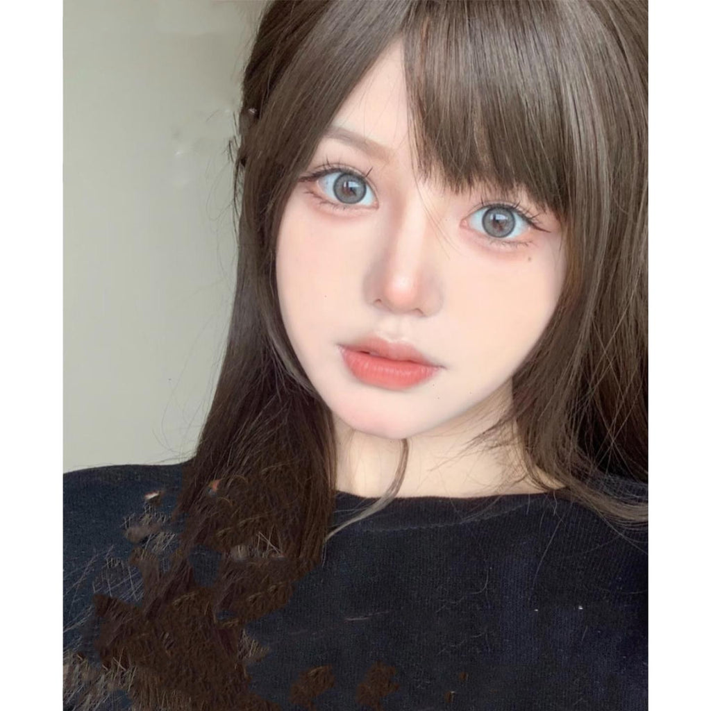 YSHUI BOOSCON 14.50mm Grey Colored Contact Lenses (6 Months Wear)