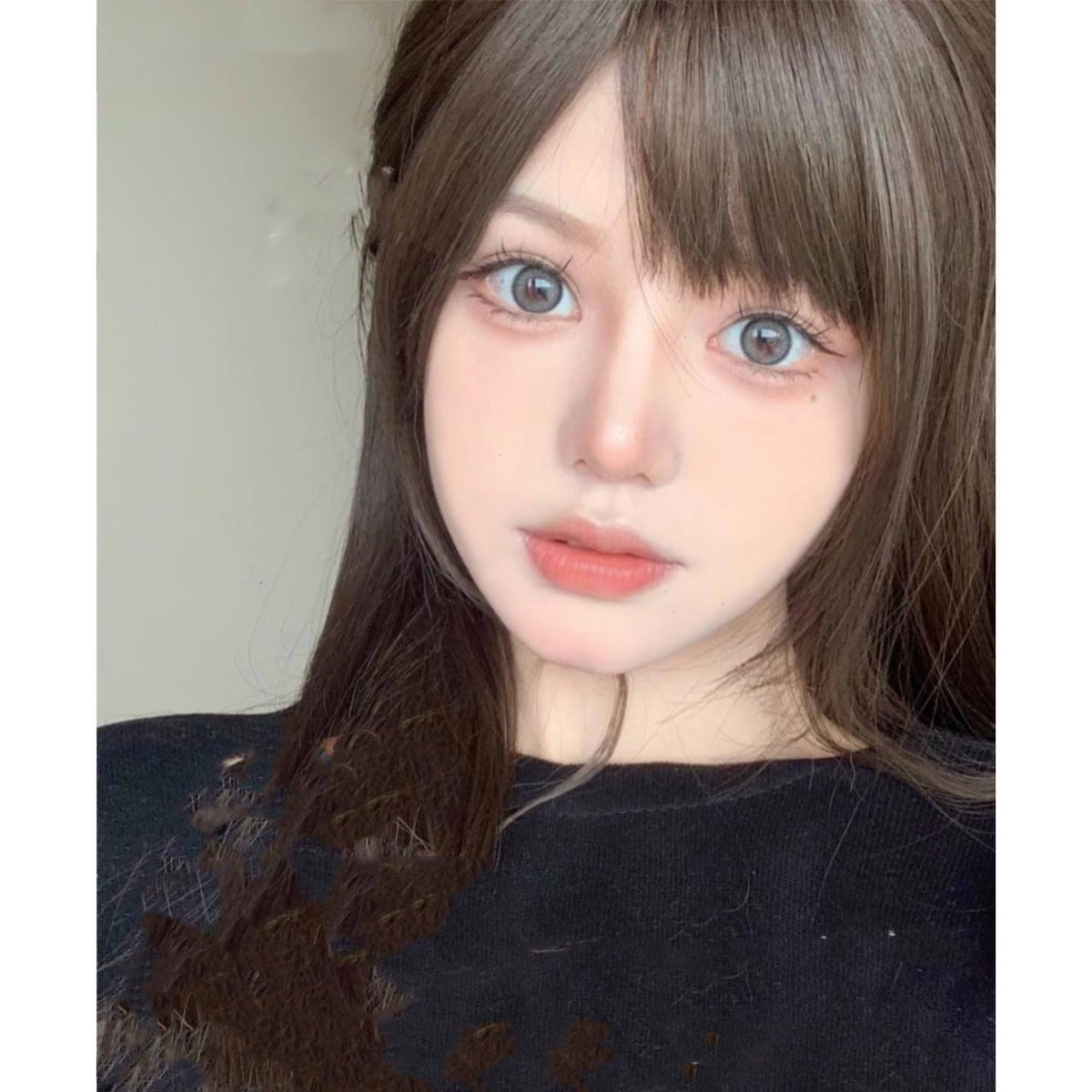 YSHUI BOOSCON 14.50mm Grey Colored Contact Lenses (6 Months Wear)