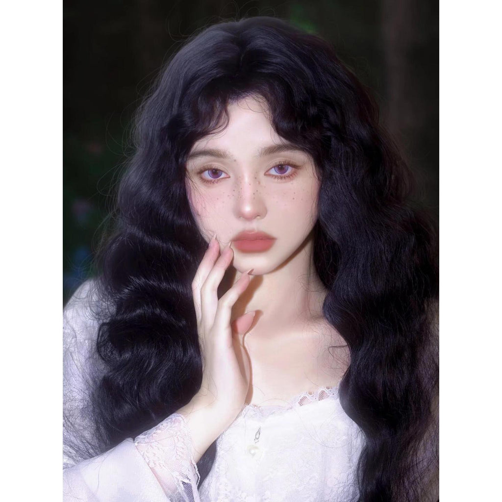 BLKBMEI Xiyoulens 14.20mm Purple Colored Contact Lenses (6 Months Wear)