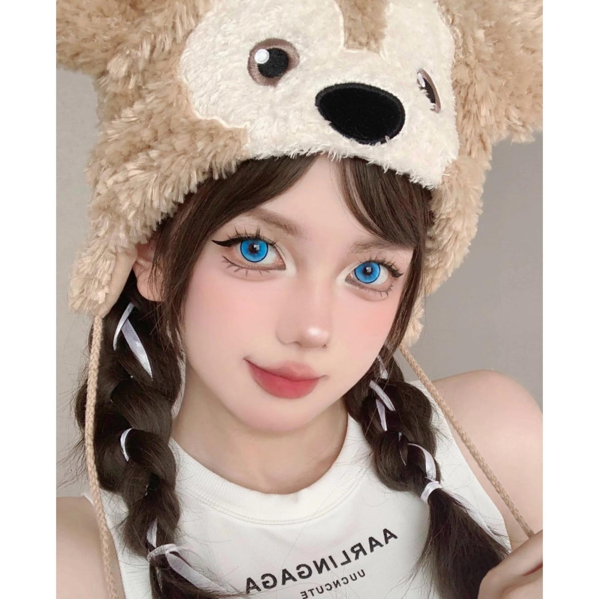 MFPPLAN Xiyoulens คอนแทคเลนส์สีฟ้า ขนาด 14.50 มม. (ชนิดราย 6 เดือน)