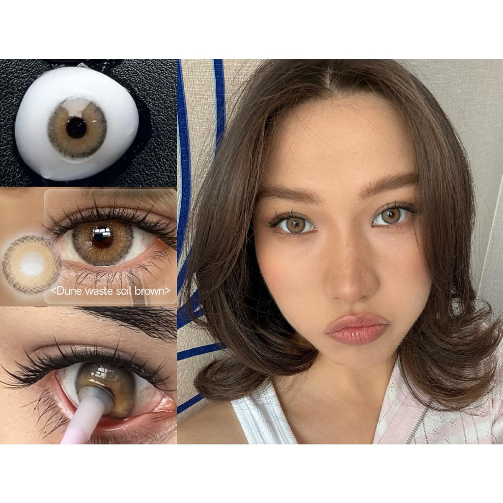 Kính áp tròng màu nâu SQFTZONG Serltyca 14.20mm (Thời hạn sử dụng 6 tháng)