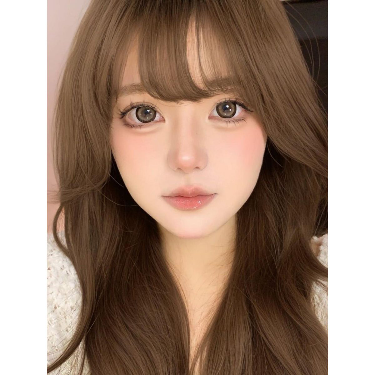 HJNLI OBALEN 14.50mm Brown Colored Contact Lenses (6 Months Wear)