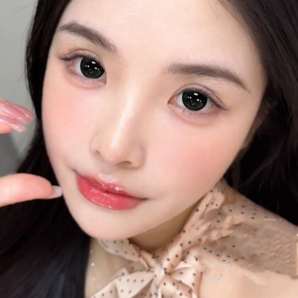 ZMXMAO thestarlens 14.50mm Black Colored Contact Lenses (6 Months Wear)