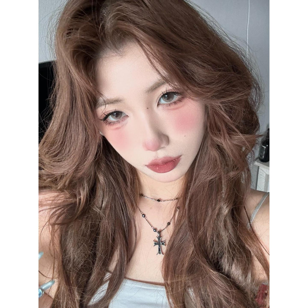 JMQJIN thestarlens 14.20mm Grey Colored Contact Lenses (6 Months Wear)