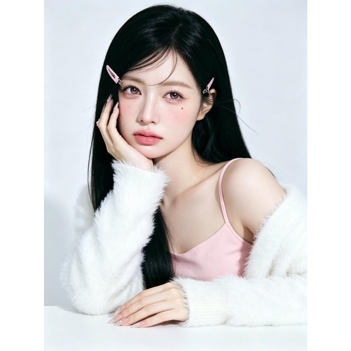 WRMI thestarlens 14.50mm Pink Colored Contact Lenses (6 Months Wear)