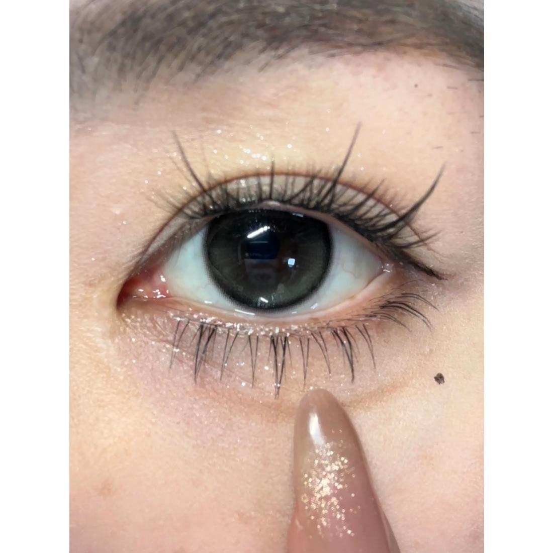 LMSYUE Tinacon 14.20mm Black Colored Contact Lenses (6 Months Wear)