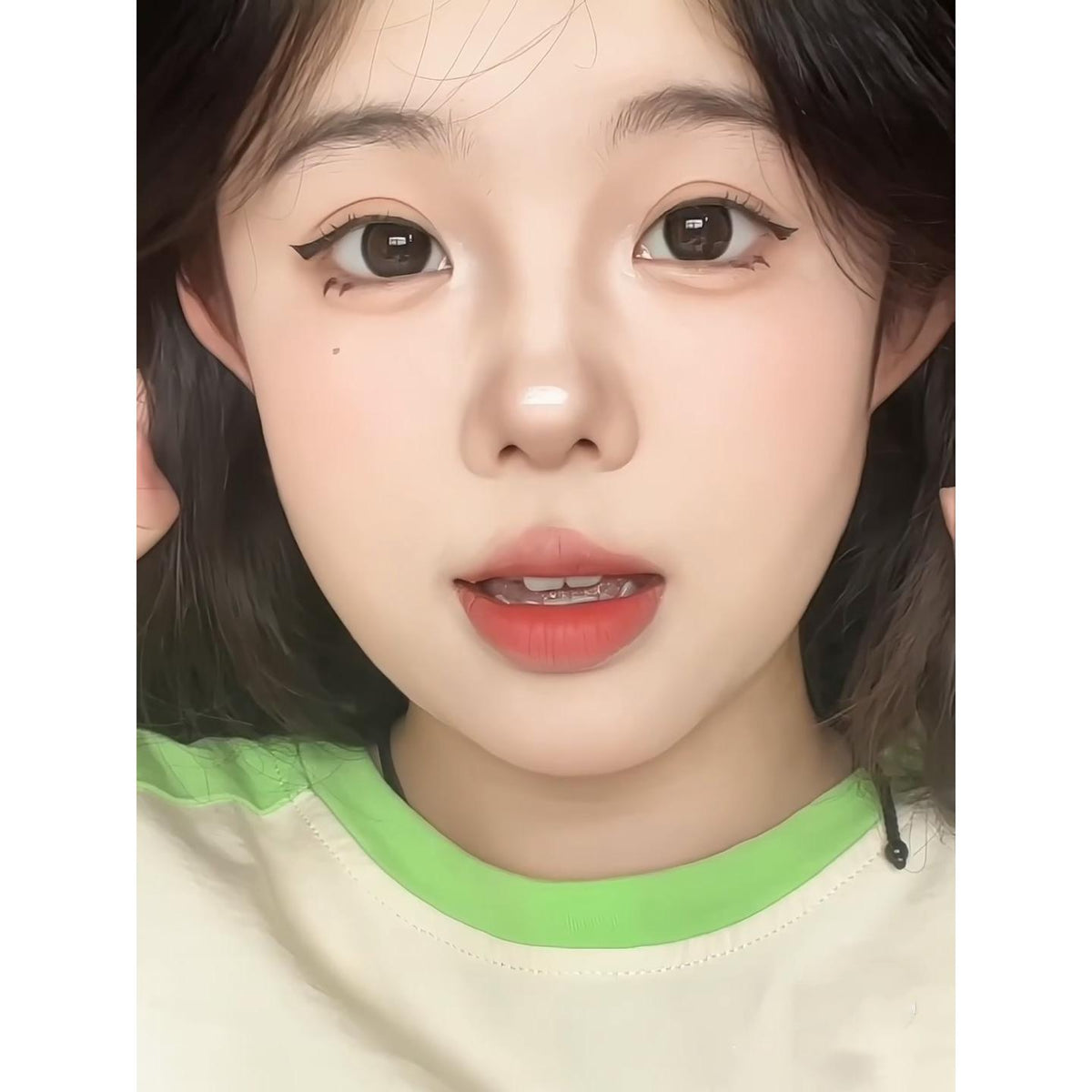 HTBBO BOOSCON 14.50mm Black Colored Contact Lenses (6 Months Wear)