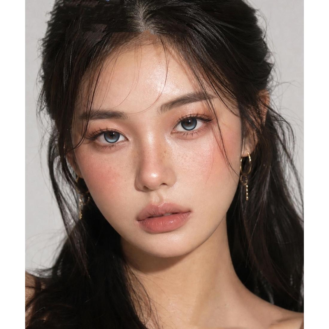 ZYSKE คอนแทคเลนส์สี Tinacon ขนาด 14.20 มม. สีฟ้า (ชนิดราย 6 เดือน)