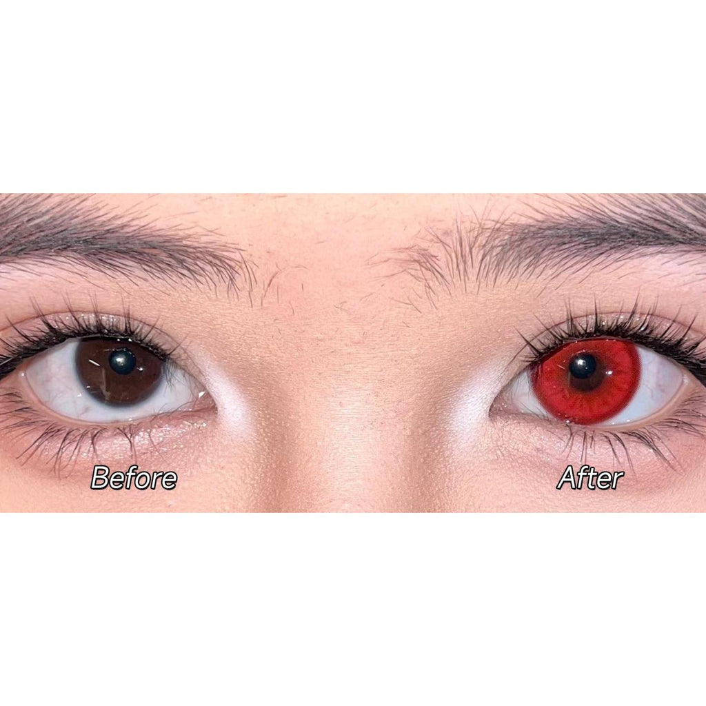 Kính áp tròng màu đỏ XHZYE Serltyca 14.50mm (thời hạn sử dụng 6 tháng)