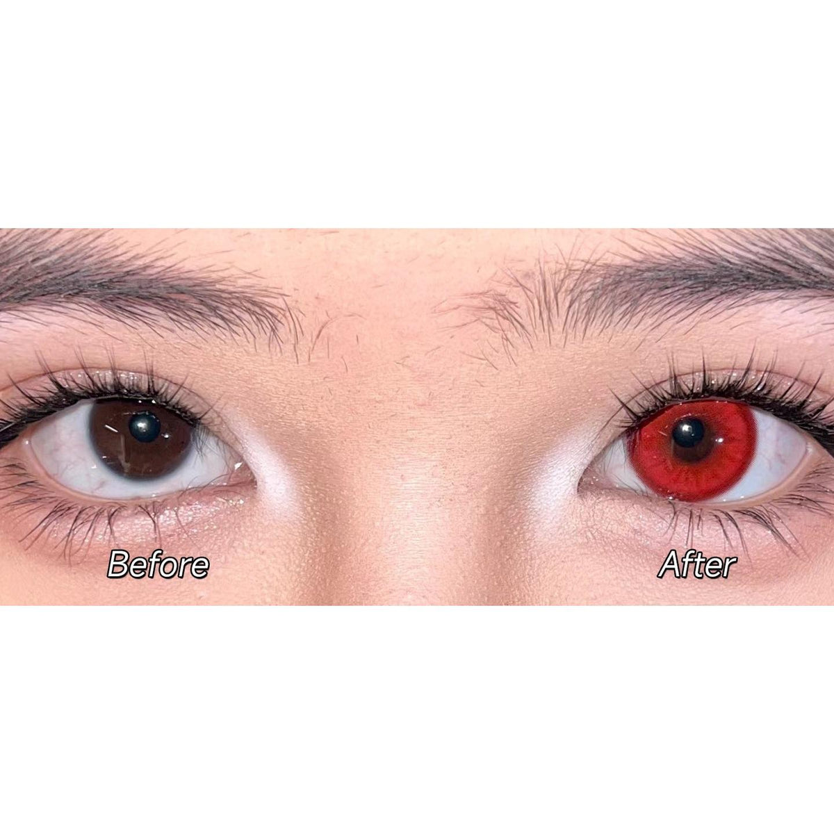 Kính áp tròng màu đỏ XHZYE Serltyca 14.50mm (thời hạn sử dụng 6 tháng)