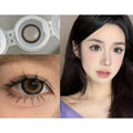 HJNGAO MorningCon 14.50mm Brown Colored Contact Lenses (6 Months Wear)