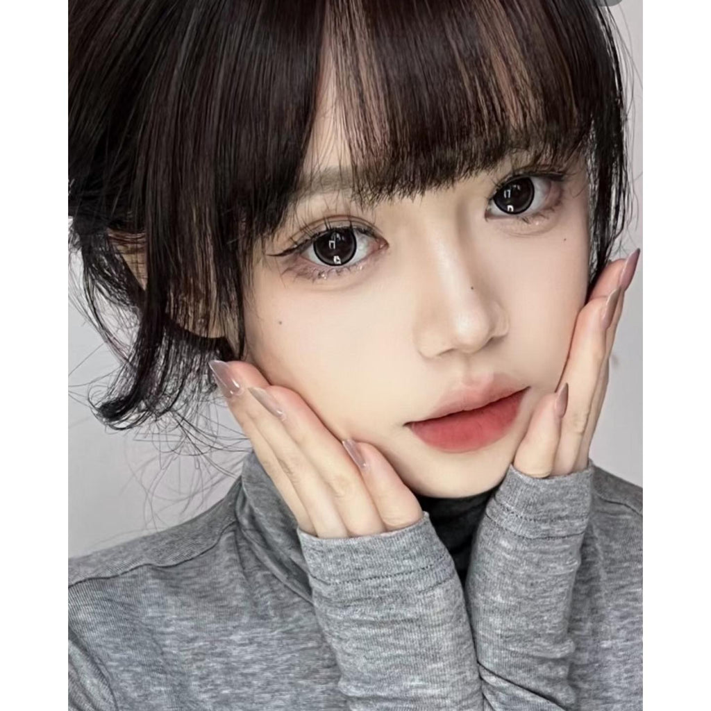 Kính áp tròng màu nâu KLZBZHU OVOLOOK 14.50mm (Thời hạn sử dụng 6 tháng)