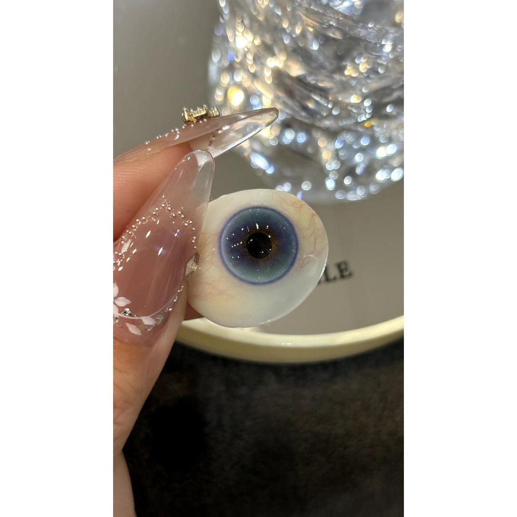 BLXYU thestarlens คอนแทคเลนส์สี ขนาด 14.20 มม. สีฟ้า (ใช้งานได้ 6 เดือน)