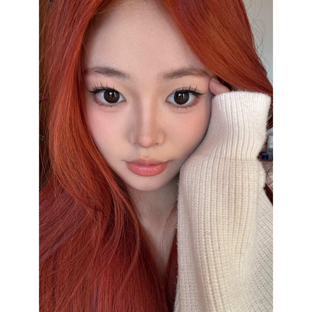 GZZLKZONG Xiyoulens 14.50mm Brown Colored Contact Lenses (6 Months Wear)
