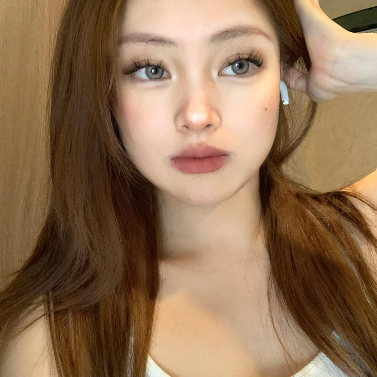 GZXTONG MorningCon 14.20mm Brown Colored Contact Lenses (6 Months Wear)