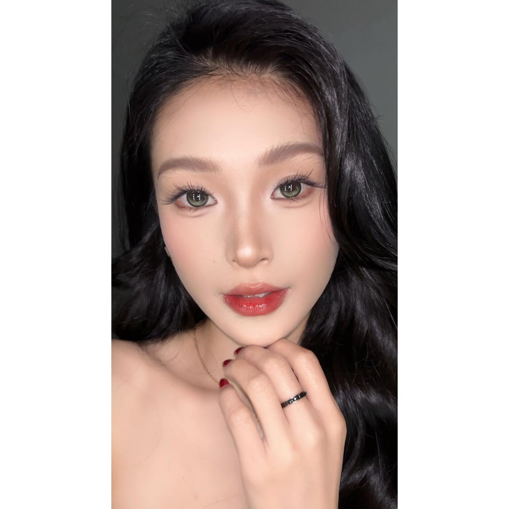 DZLCHA Tinacon 14.50mm Green Colored Contact Lenses (6 Months Wear)