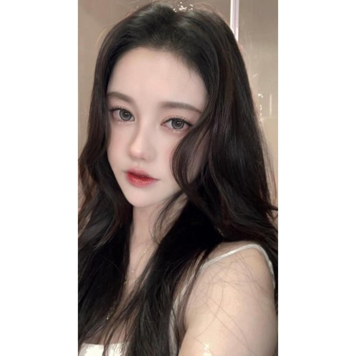 GGNYOU MorningCon 14.50mm Gray Colored Contact Lenses (6 Months Wear)