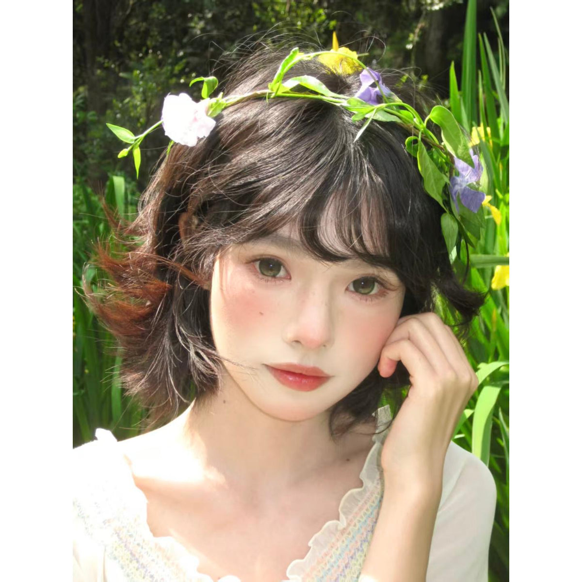 WYWLV MimiPark 14.50mm Green Colored Contact Lenses (6 Months Wear)