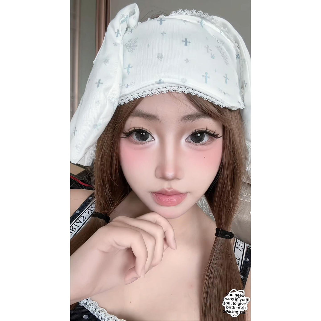 QQTANG thestarlens 14.20mm Grey Colored Contact Lenses (6 Months Wear)