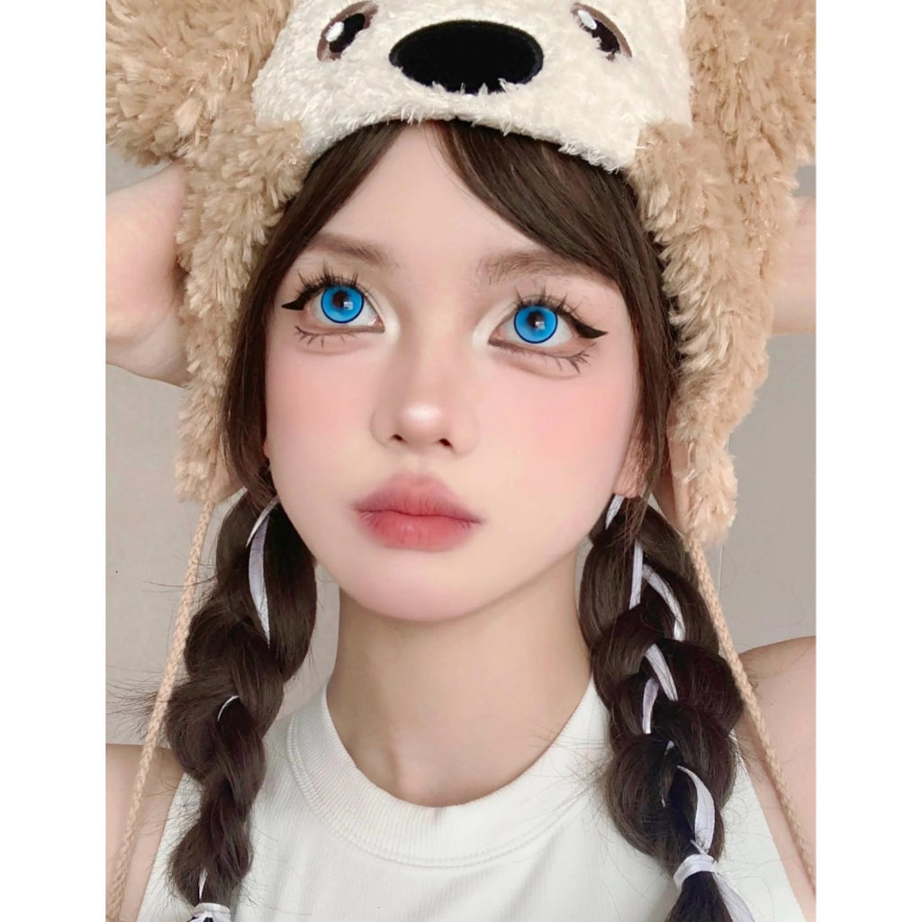 MFPPLAN Xiyoulens คอนแทคเลนส์สีฟ้า ขนาด 14.50 มม. (ชนิดราย 6 เดือน)