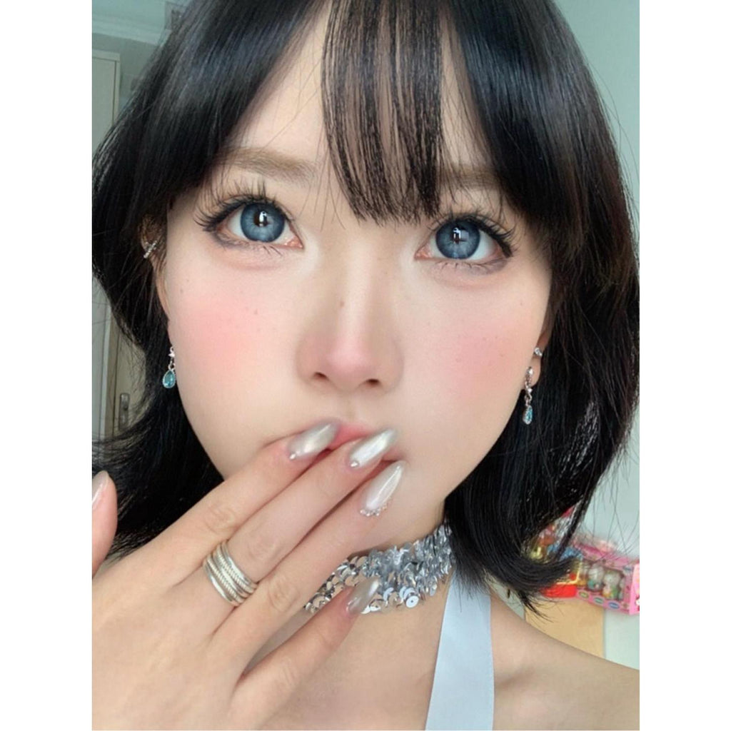 AHRYU PORSLEN 14.50mm Blue Colored Contact Lenses (6 Months Wear)