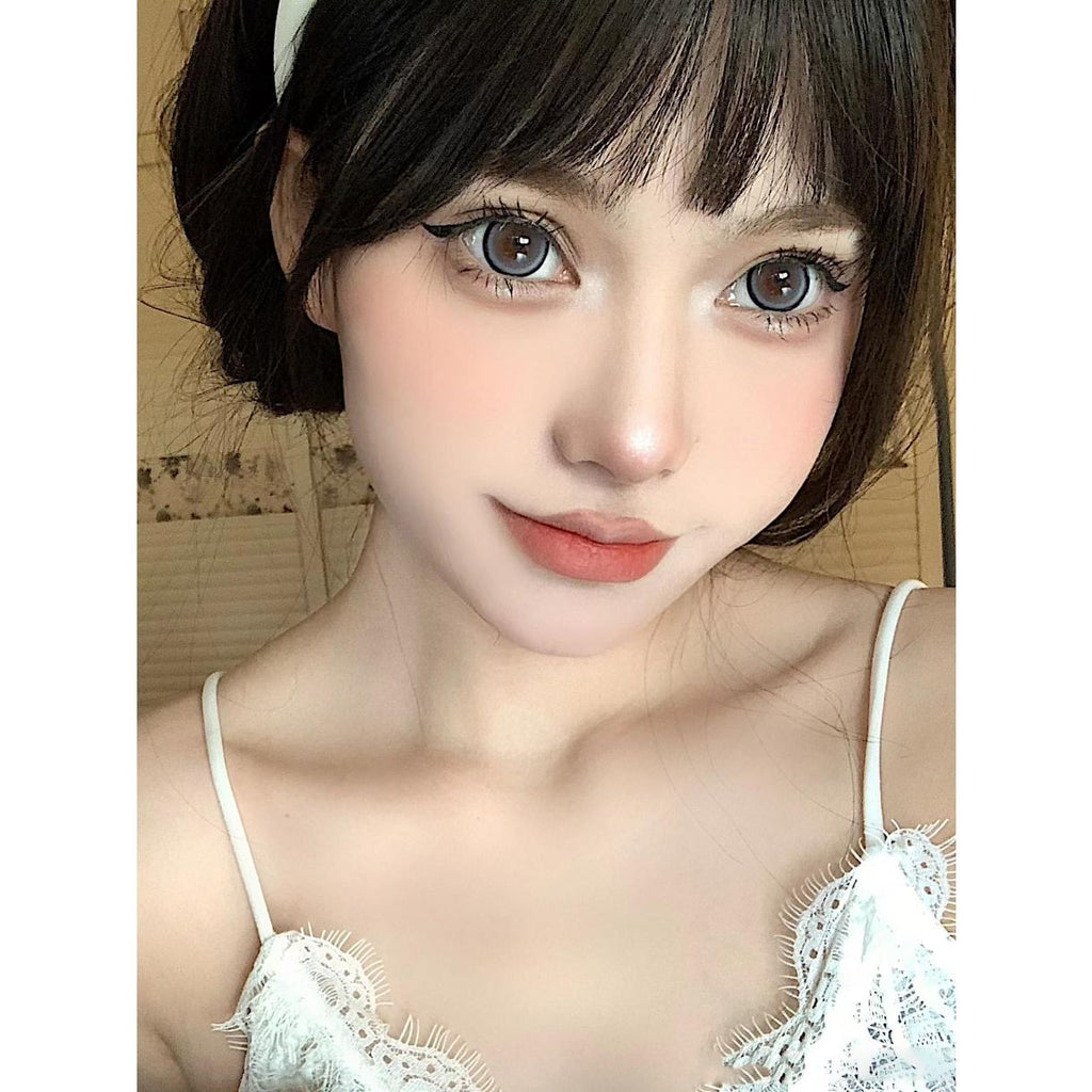 LMZBZHU LRGOODCON 14.50mm Blue Colored Contact Lenses (6 Months Wear)