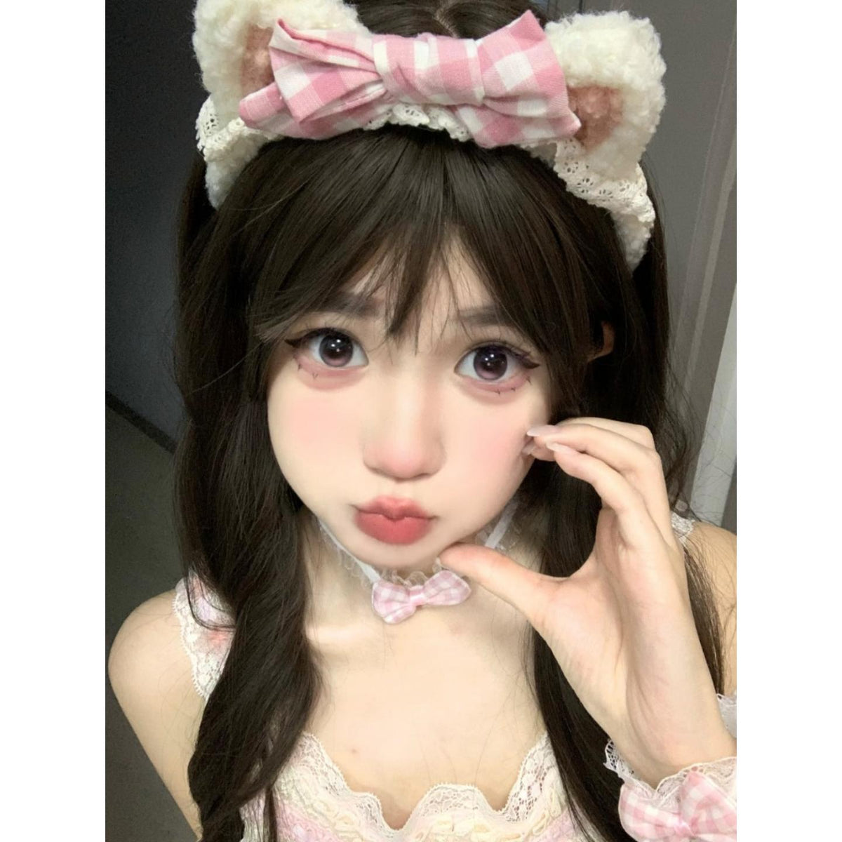 HYHEI Xiyoulens 14.20mm Black Colored Contact Lenses (6 Months Wear)