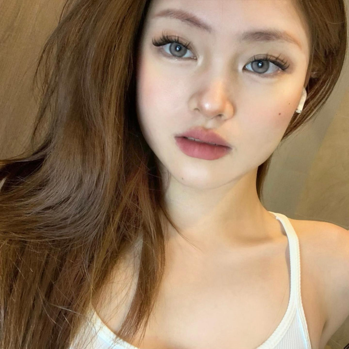 GZXTONG MorningCon 14.20mm Brown Colored Contact Lenses (6 Months Wear)