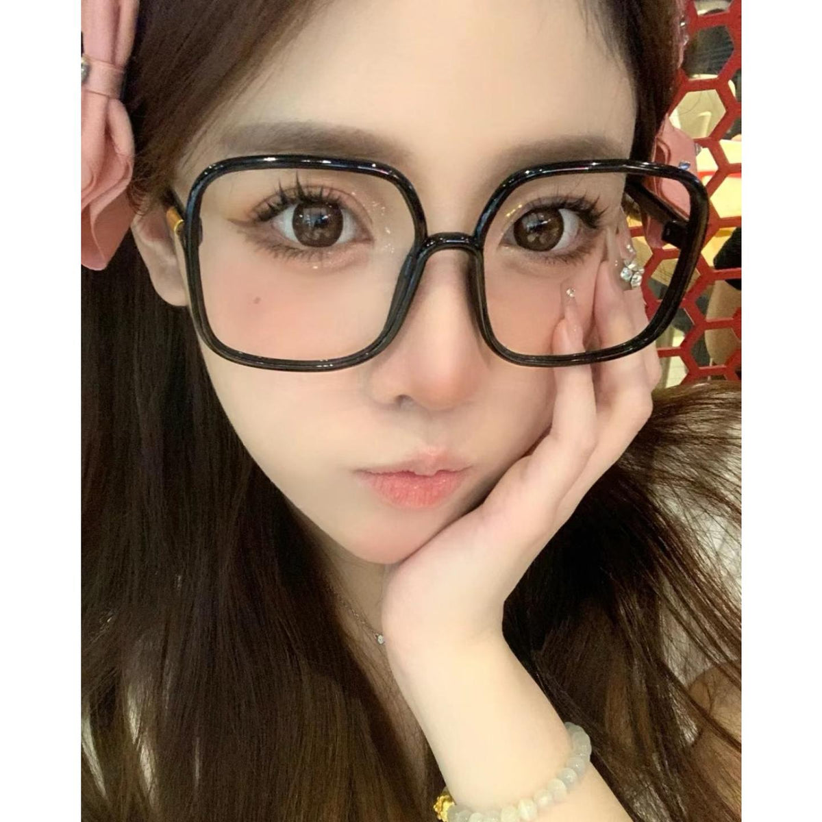 BDLMU ROSELENS 14.50mm Brown Colored Contact Lenses (6 Months Wear)