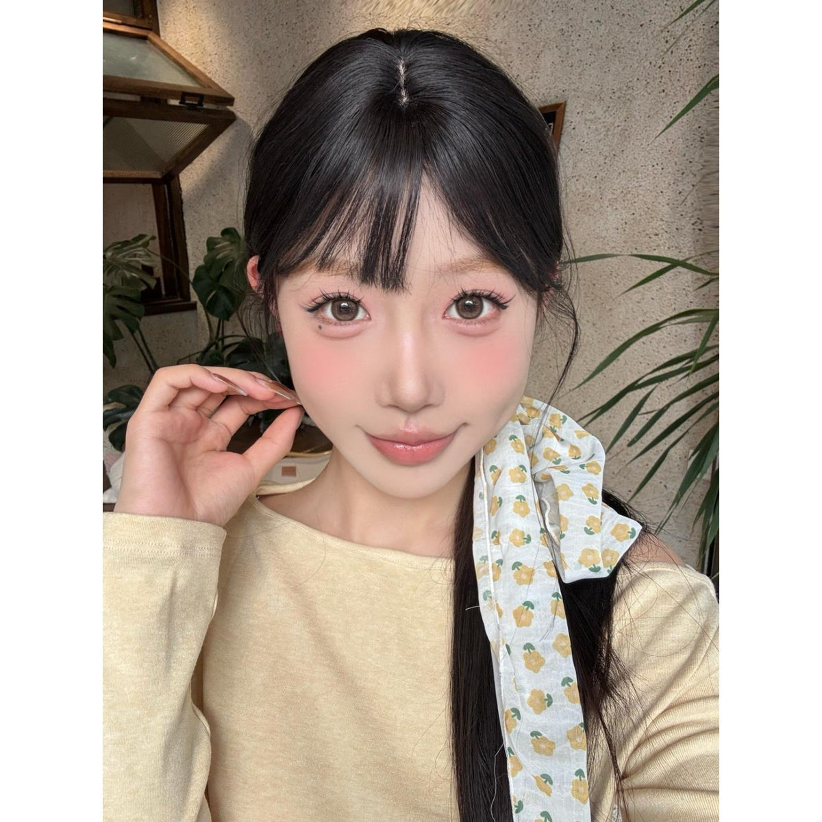 JYNLI thestarlens 14.50mm Brown Colored Contact Lenses (6 Months Wear)